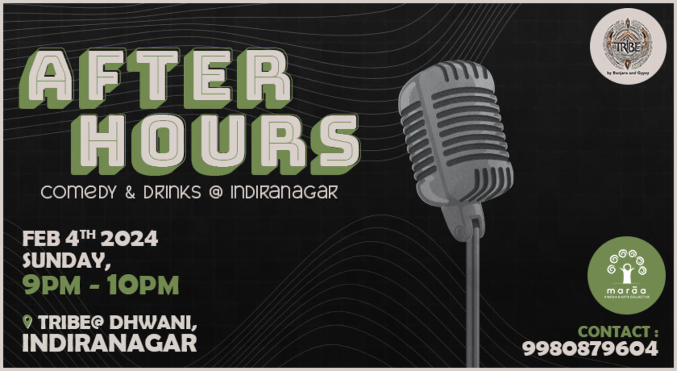 AFTER HOURS - Comedy & Drinks