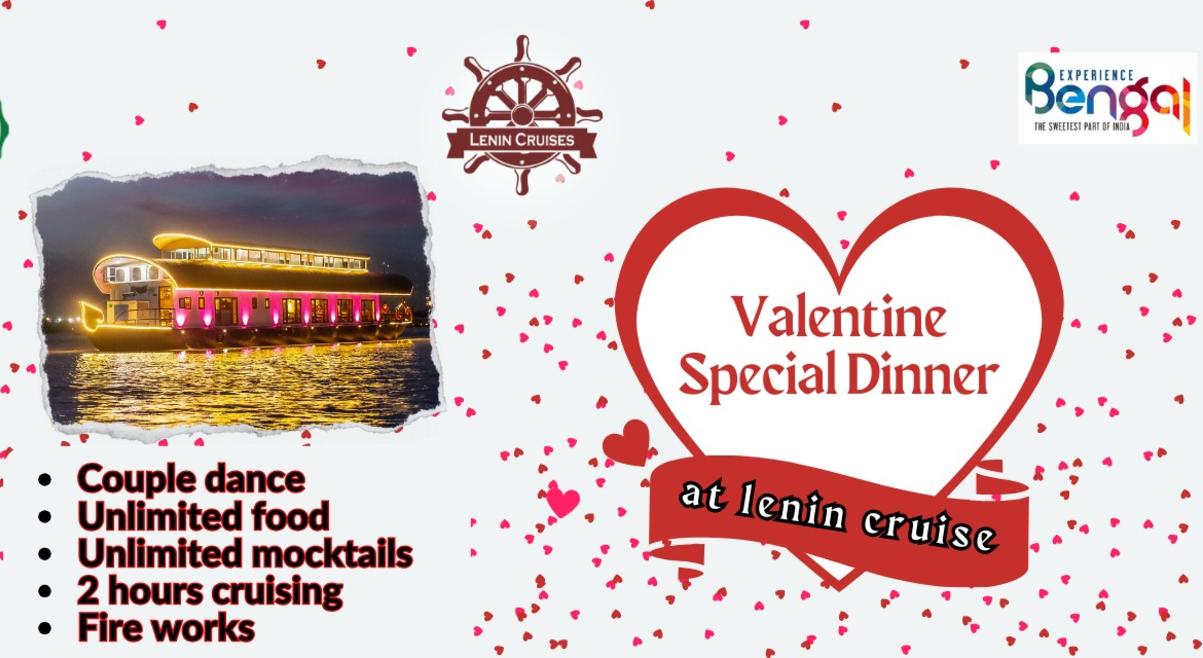 VALENTINE SPECIAL DINNER AT LENIN CRUISE