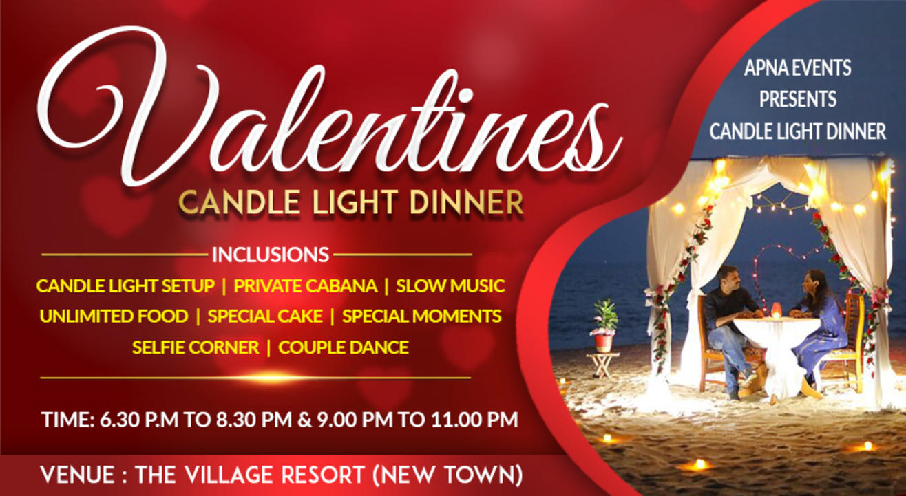 The Candle : Valentine Day gala dinner