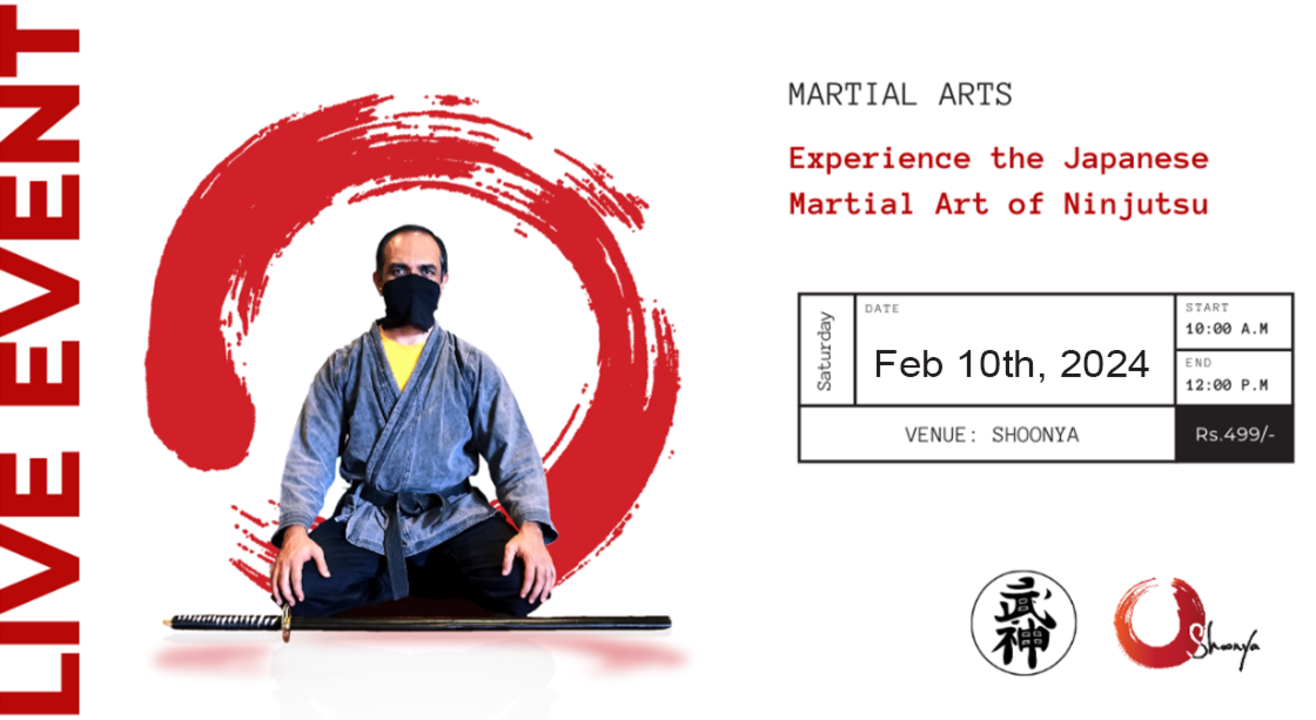 Experience the Japanese Martial Art of Ninjutsu