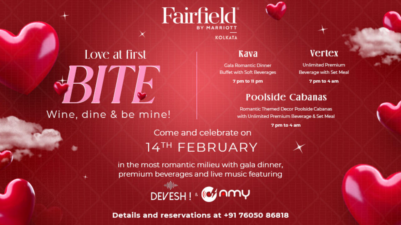 Love at First Bite at Fairfield by Marriott Kolkata