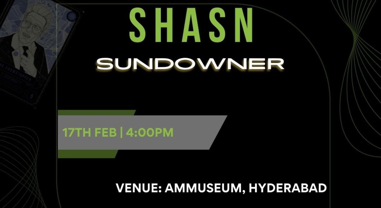 SHASN Sundowner- Ammuseum