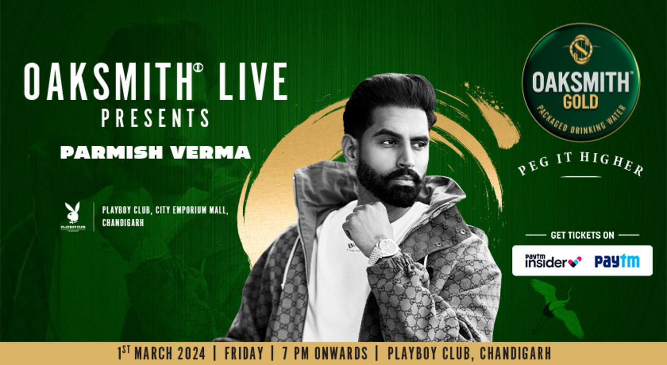 Oaksmith Live Presents Parmish Verma