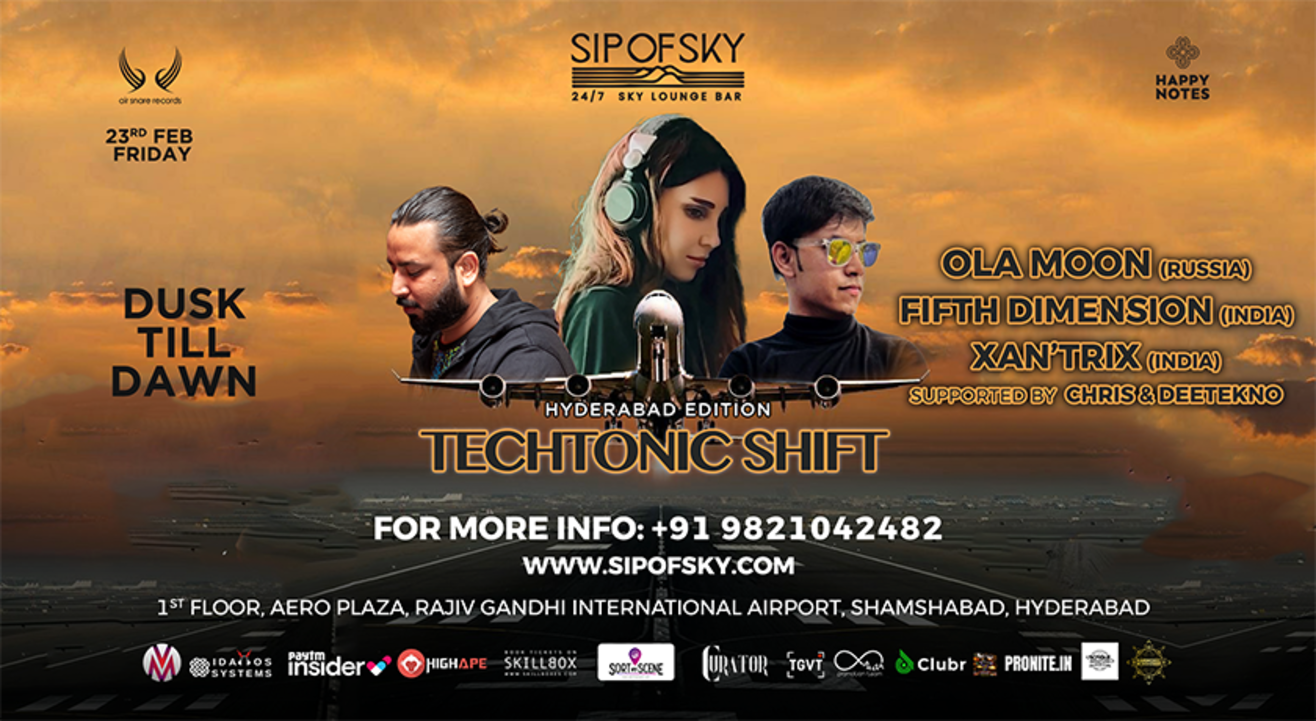 Techtonic Shift with Ola Moon ,Fifth Dimension & more