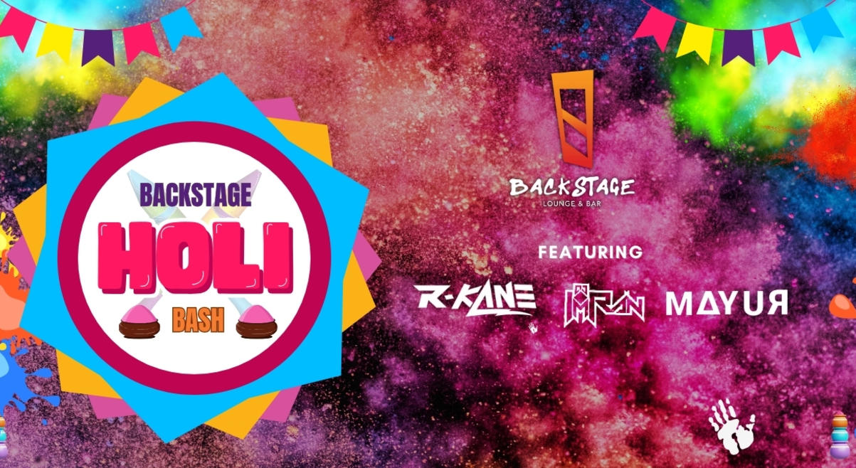 Rang De Backstage - Holi Party at Backstage | Biggest Holi Party 2024 | HOLI 2024