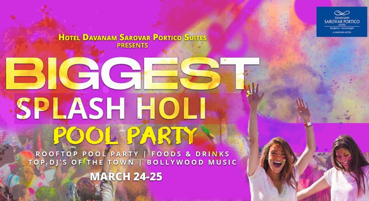 Holi Splash Pool Party 2023 | Holi 2023