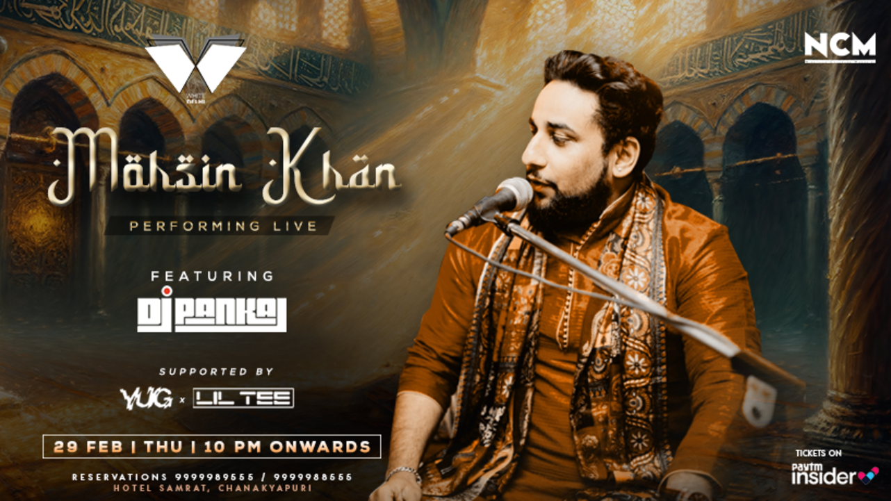 Mohsin Khan Live @WHITE DELHI