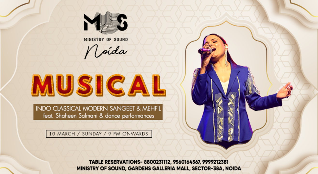 MOS Noida presents MUSICAL ft. SHAHEEN SALMANI