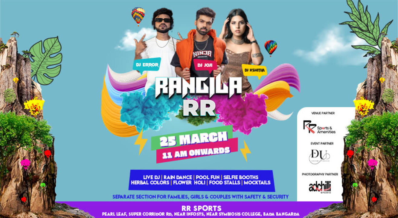 HOLI 2024 | RR RANGILA | HOLI EVENT INDORE | HOLI PARTY |  | HOLI 2024