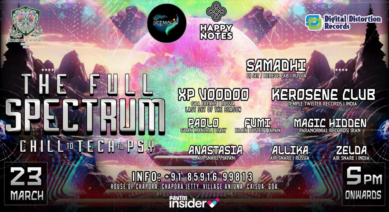 The Full Spectrum feat Samadhi (Russia),Xp voodoo | HOLI 2024