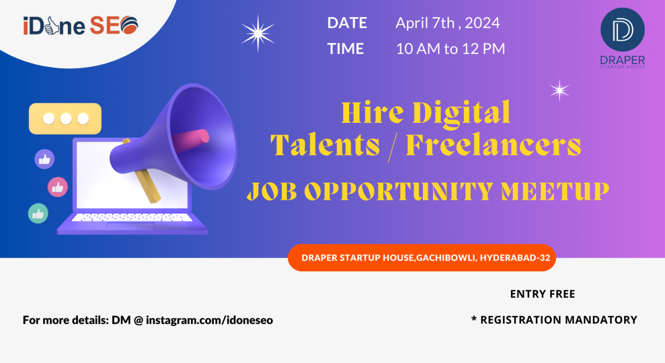 Hire Digital Talents / Freelancers: Job Opportunity Meetup