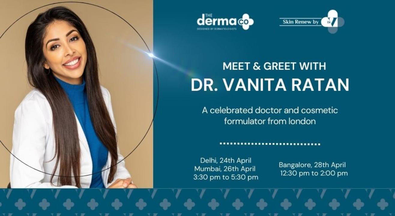 Meet & Greet with Dr V! 