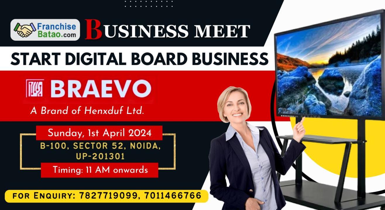 Braevo Interactive Panel Franchise Business Meet