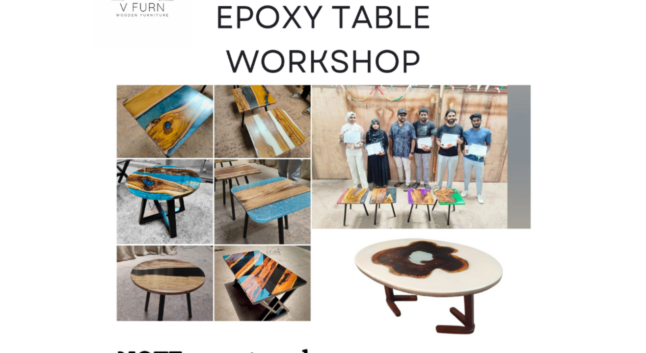 Epoxy Table Making workshop 