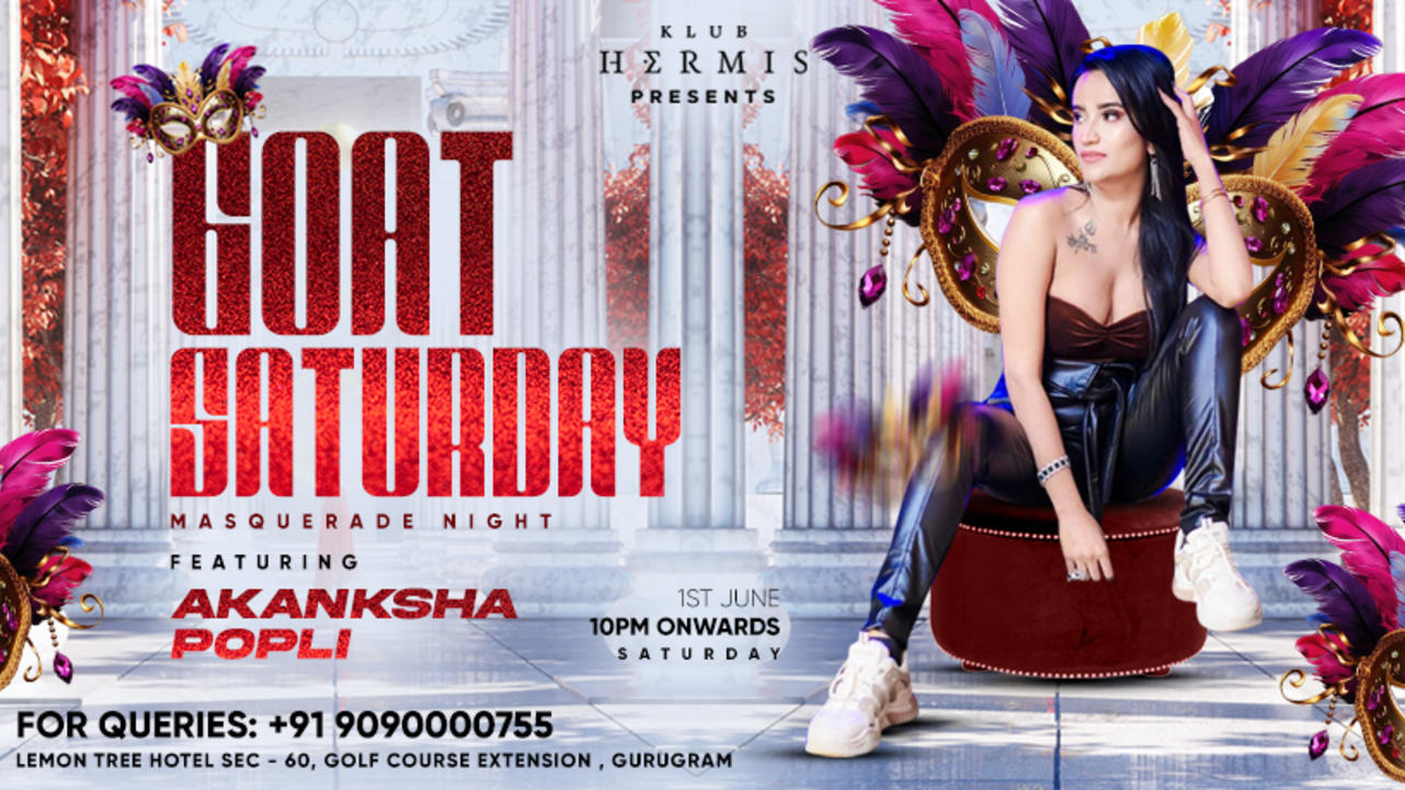 Klub Hermis Present// Masquerade Night Ft. Dj-Akanksha Popli