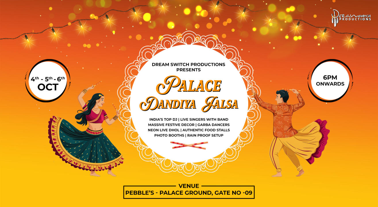 Palace Dandiya Jalsa : Pebbles (Palace Grounds)