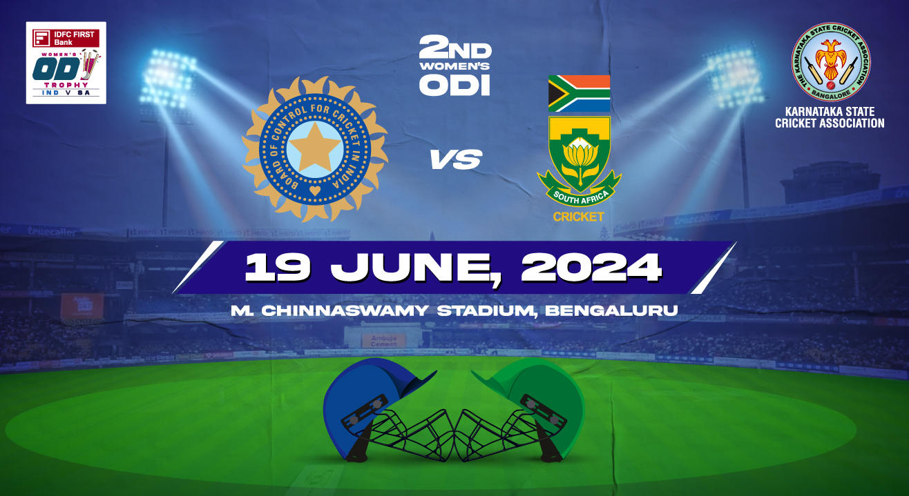 IDFC FIRST Bank Series 2nd Women's ODI: India vs South Africa, Bengaluru