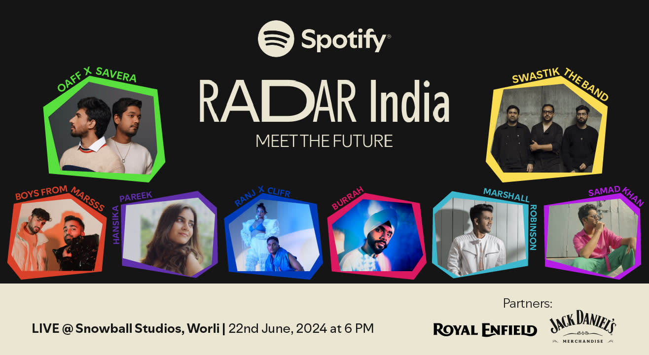 Spotify Radar India 2024