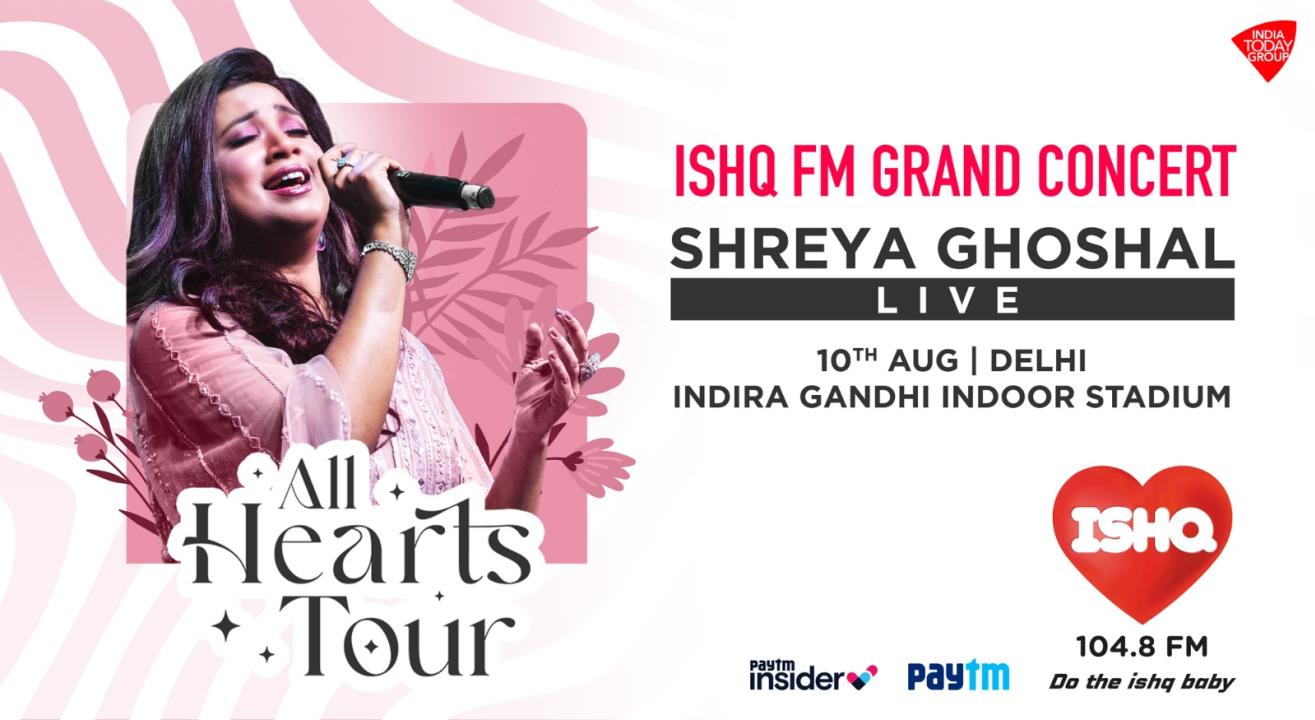 Ishq FM Grand Concert - Shreya Ghoshal Live | Delhi
