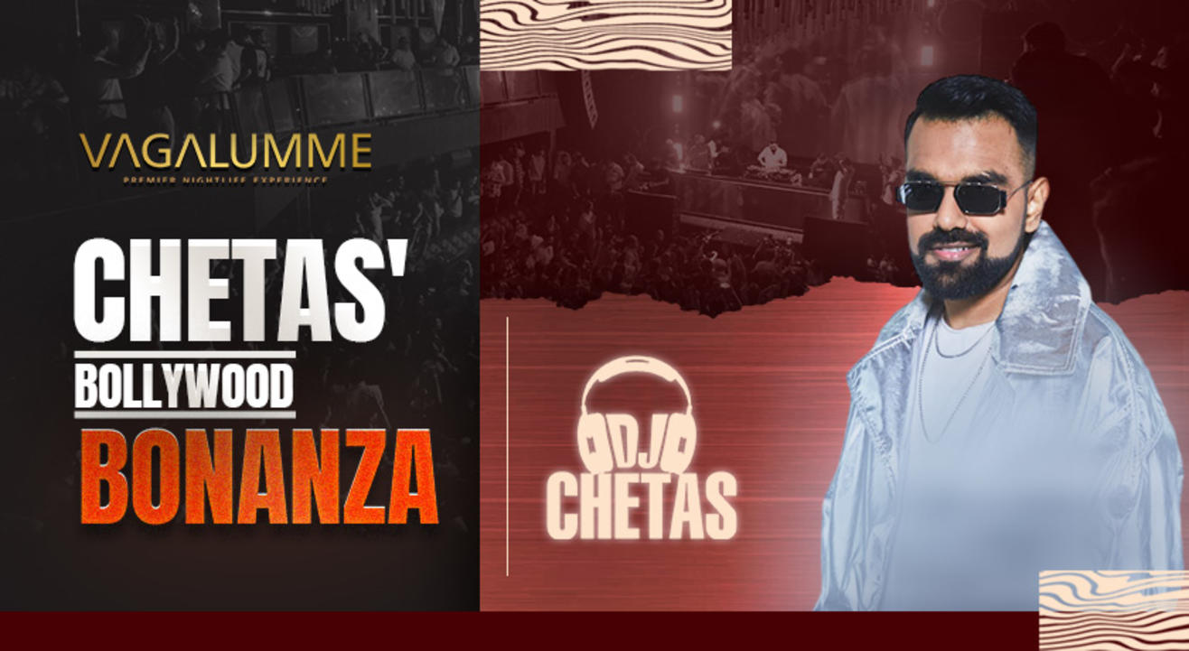 DJ Chetas Bollywood Bonanza - Vagalumme, Goa - 6th July