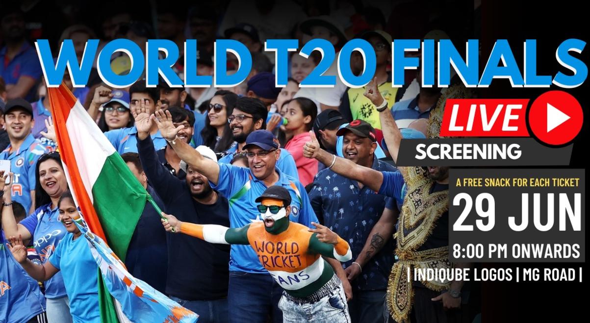T20 World Cup Finals Live Screening at MG Road