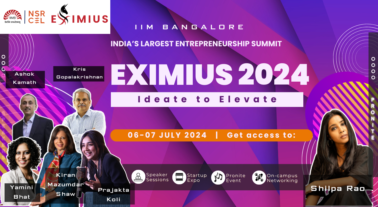 Eximius 2024 - IIM Bangalore