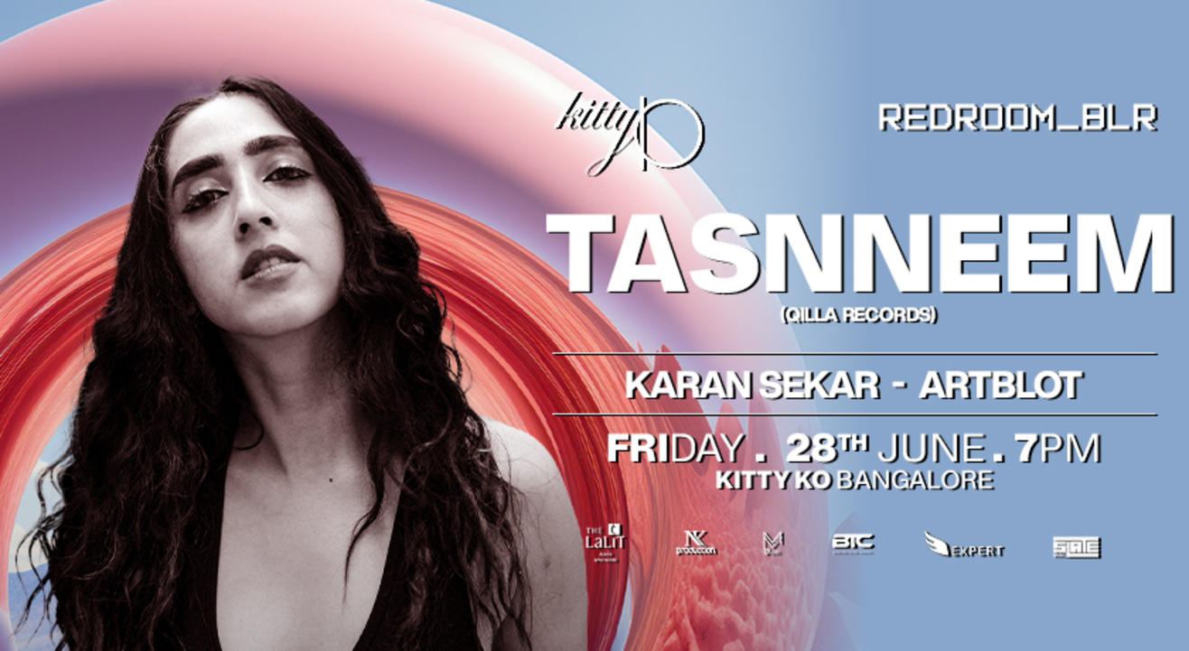 Redroom Ft. Tasnneem (Qilla Records) at Kitty Ko Bangalore.