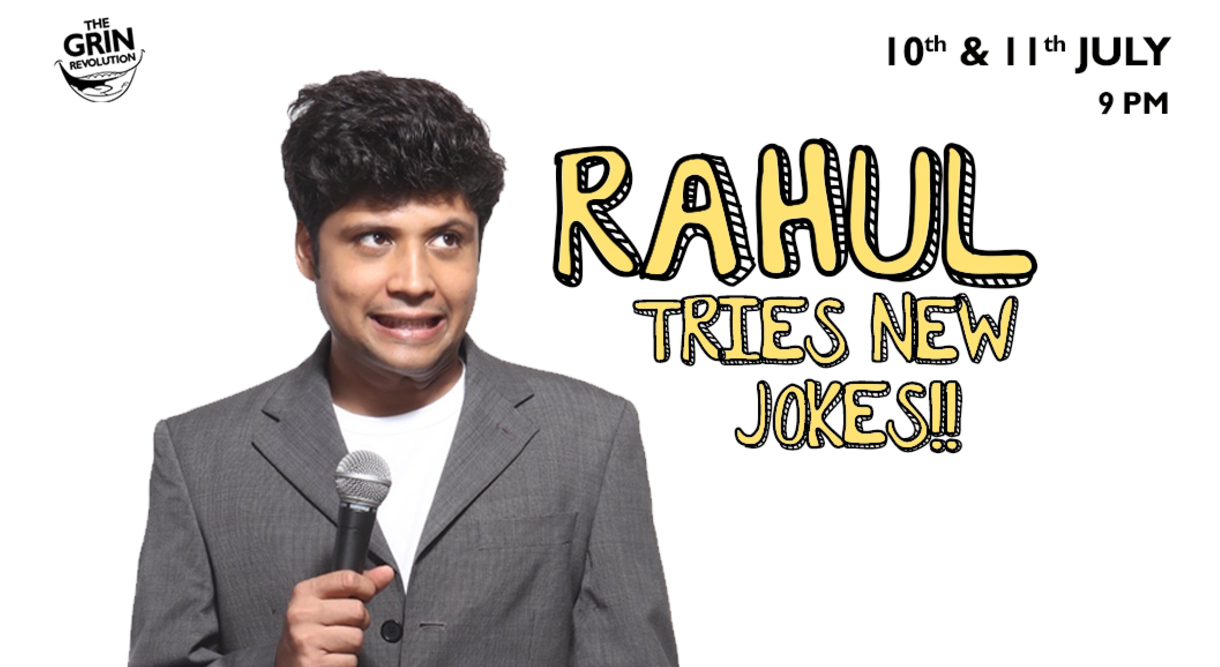 Grin Revolution: Rahul Tries New Jokes! 