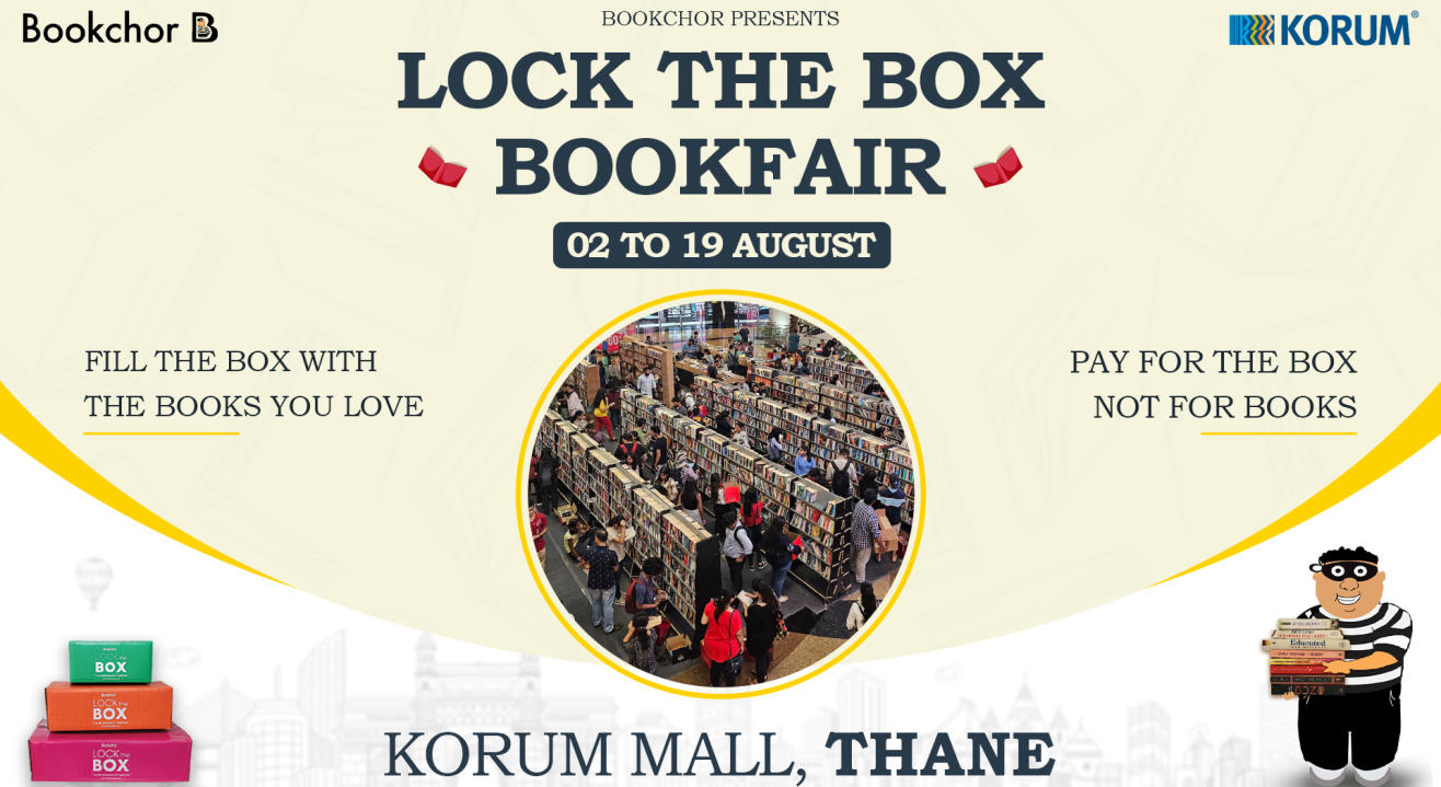 Bookchor's Lockthebox Bookfair - Thane (2nd to 19th August 2024)