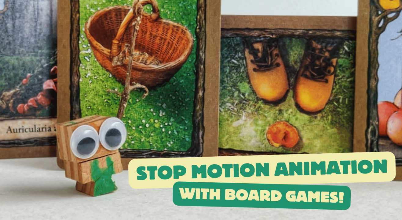 Stop Motion Animation with Board Games by Paper Crane Lab