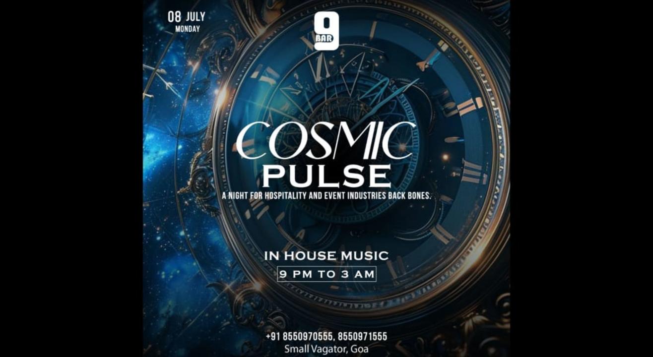  TECHNO PARTY AT 9 BAR | COSMIC PULSE 