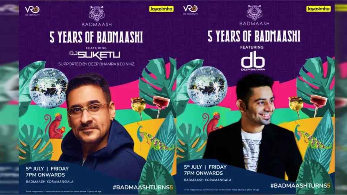 5 Years Anniversary Party | Badmaash Koramangala