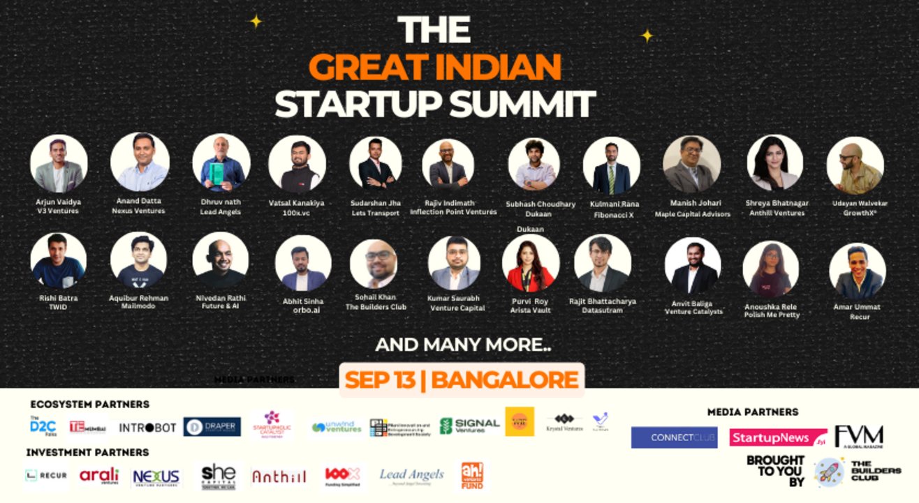 The Great Indian Startup Summit