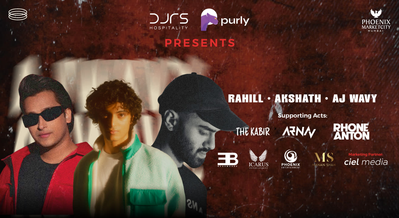 Purly Pals Presents: Akshath x AJ Wavy x Rahill India Tour