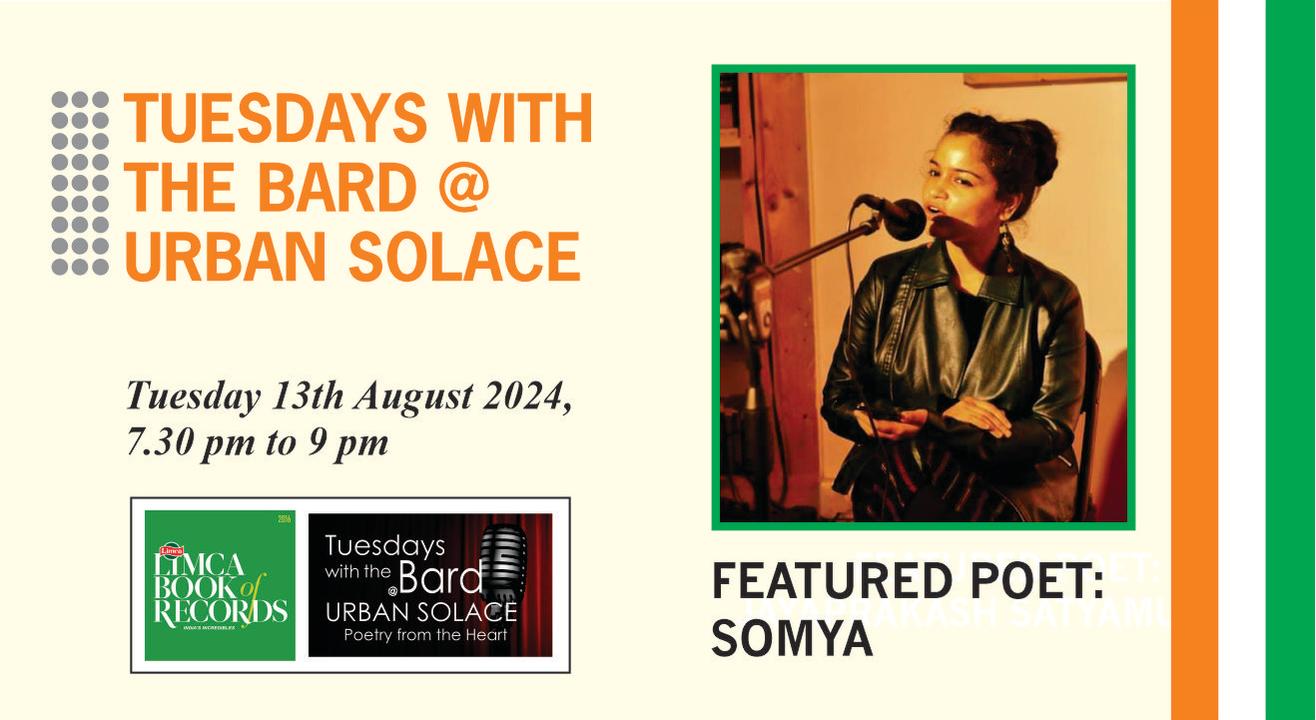 Tuesdays with the Bard @ Urban Solace features Somya