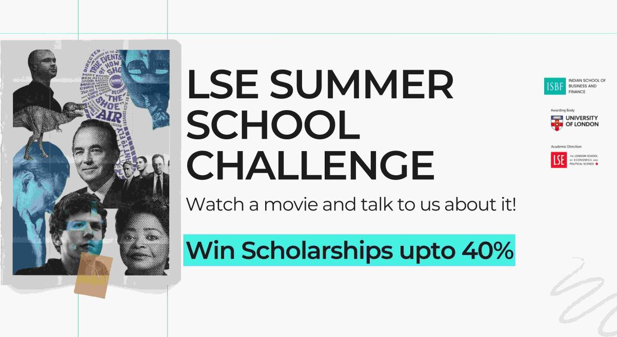 LSE SUMMER SCHOOL CHALLENGE