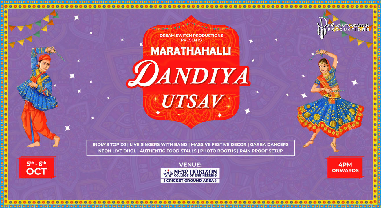 Marathahalli Dandiya Utsav - Marathahalli Biggest Dandiya | Navratri 2024