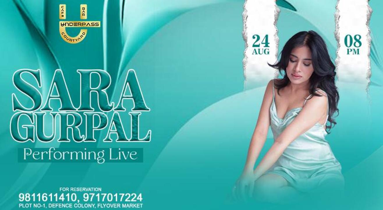 Sara Gurpal Performing Live