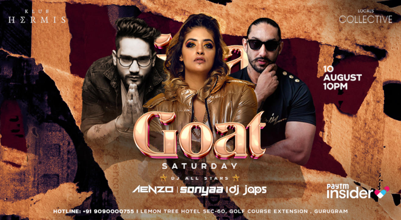 KLUB HERMIS PRESENT G.O.A.T SATURDAY 