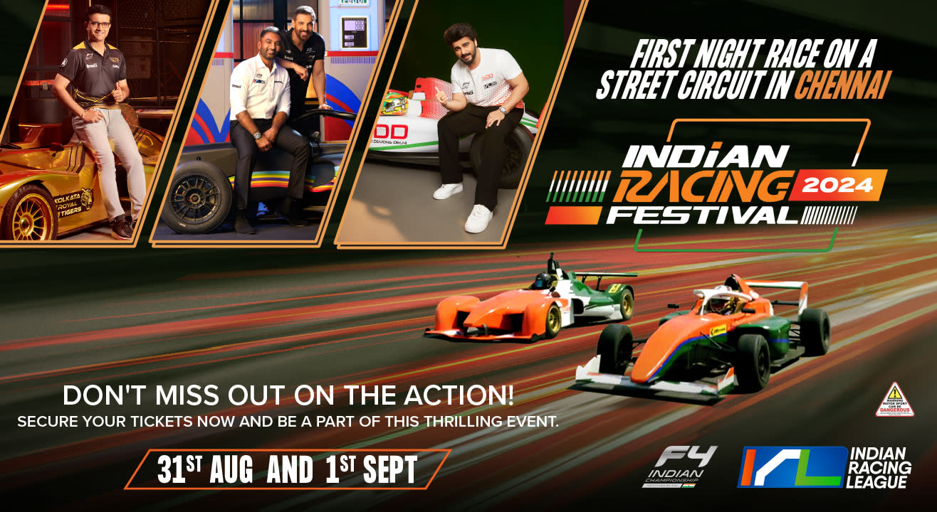 Indian Racing Festival 2024 - Chennai Formula Racing Circuit