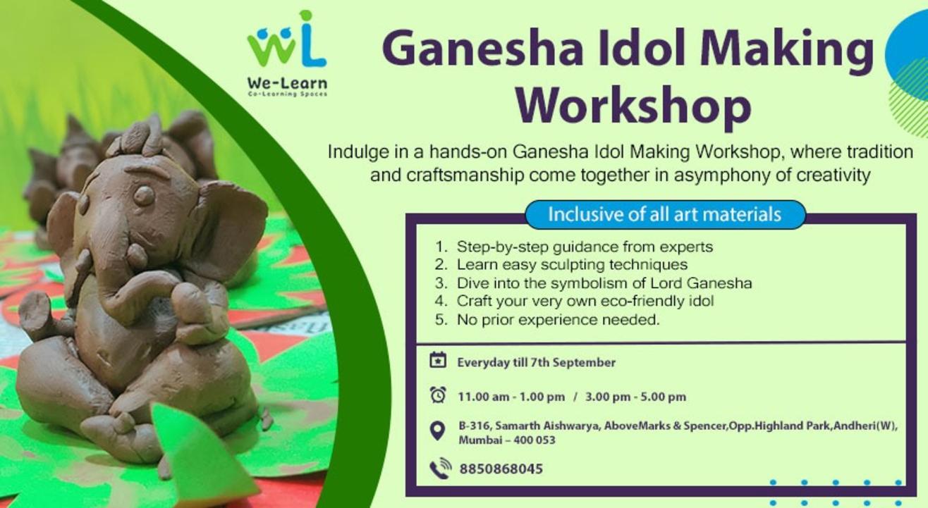 Ganesha Idol Making Workshop