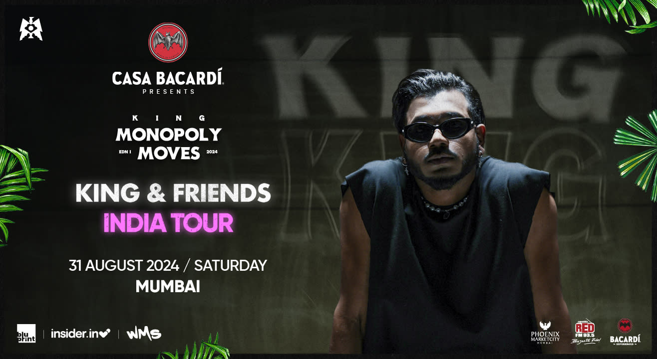 KING & FRIENDS - Monopoly Moves Album India Tour | Mumbai