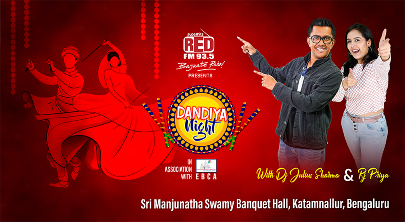 RED FM presents Dandiya Night in association with EBCA | Navratri 2024