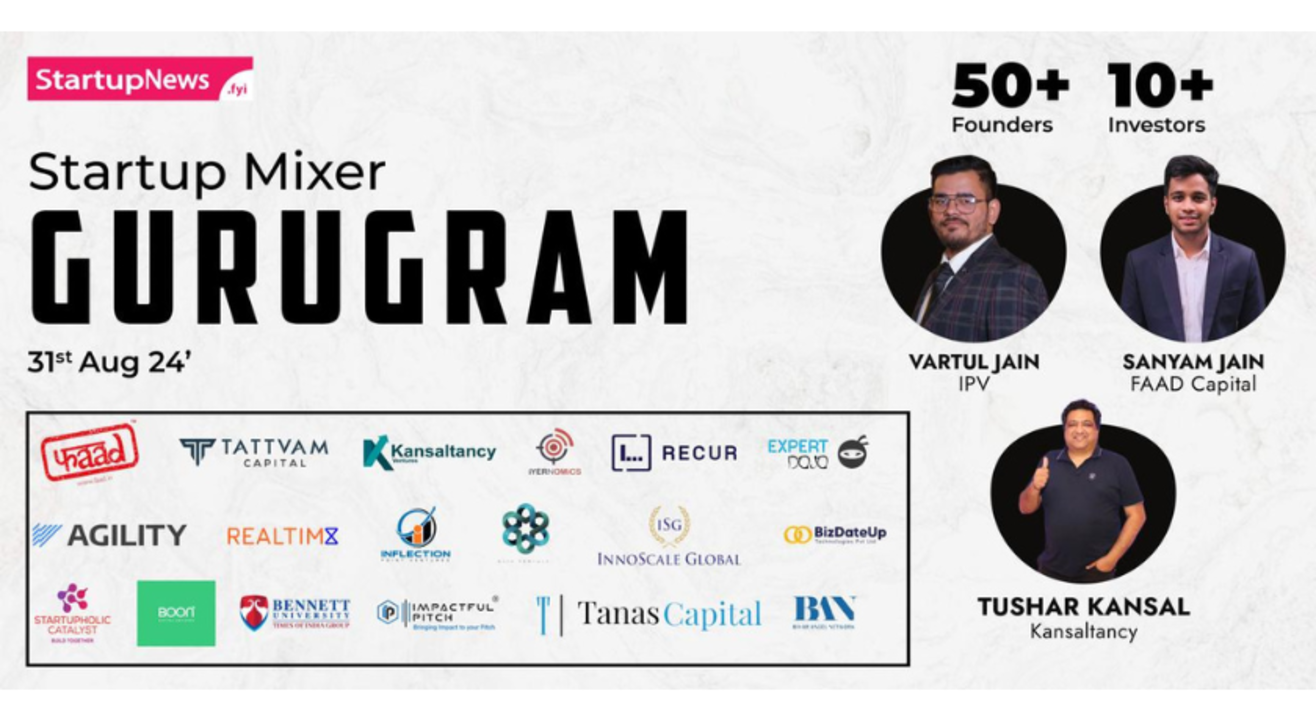 Startup Mixer | Gurugram | 31st Aug 