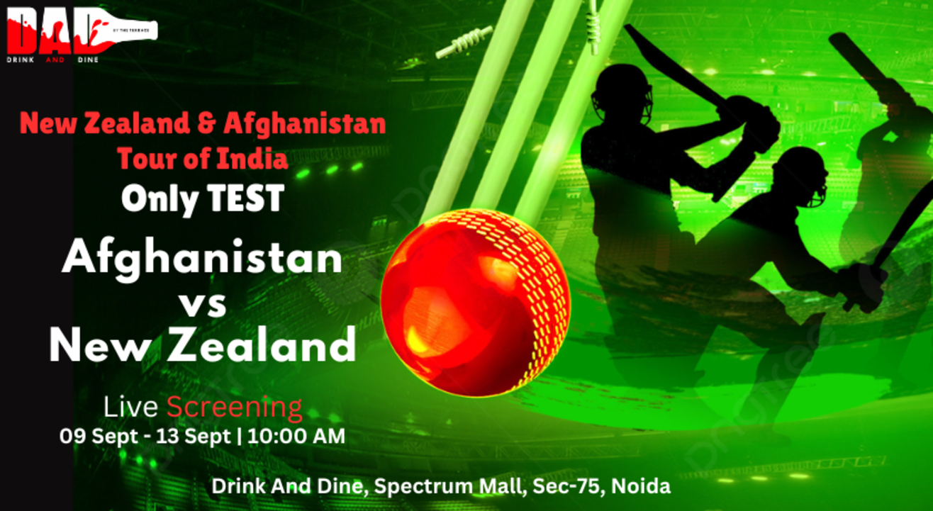 New Zealand vs Afghanistan Test (Screening)