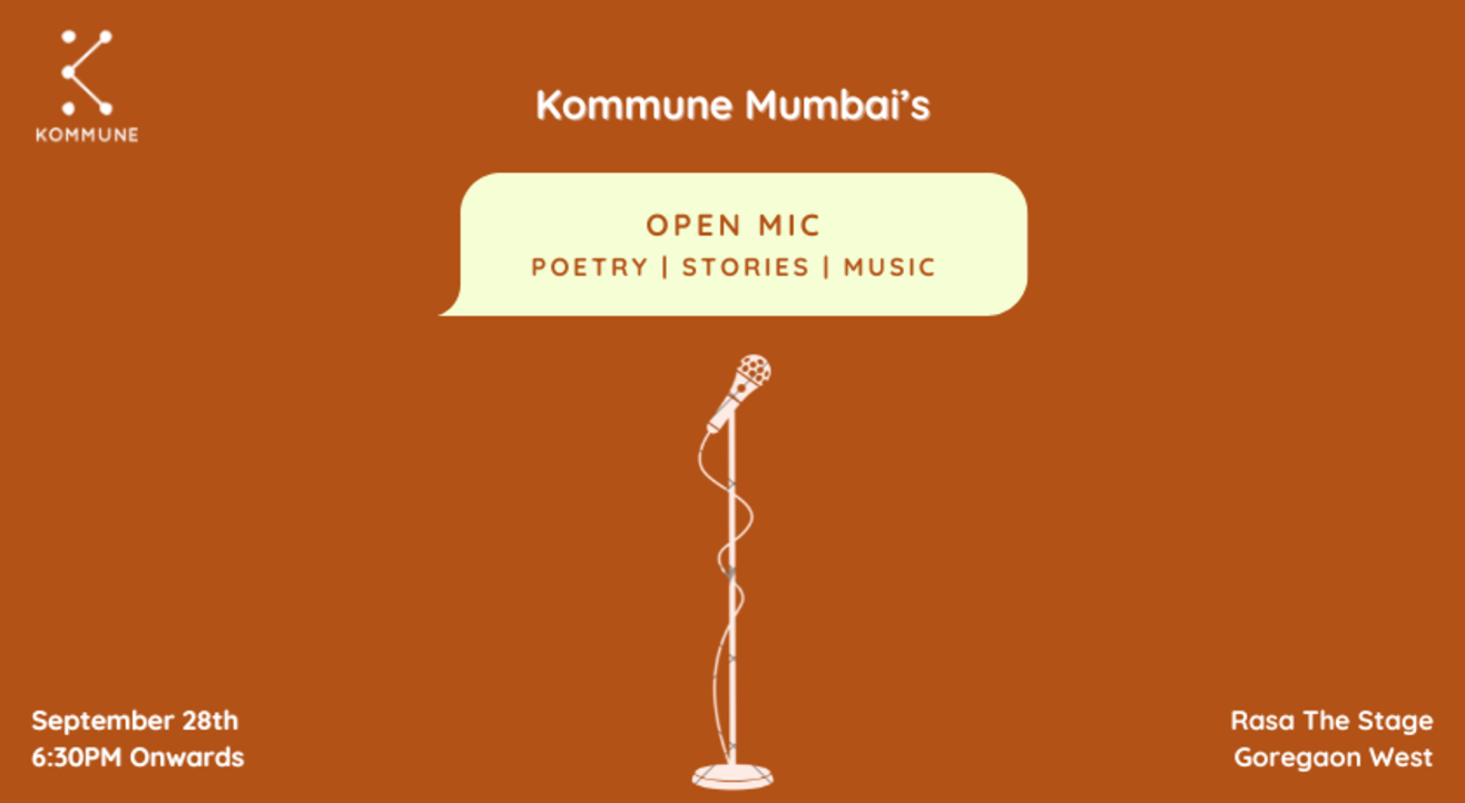 Kommune Mumbai's Open Mic at Rasa the Stage