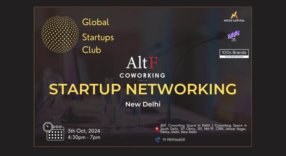 GLOBAL STARTUPS CLUB l STARTUP NETWORKING 2024 New Delhi