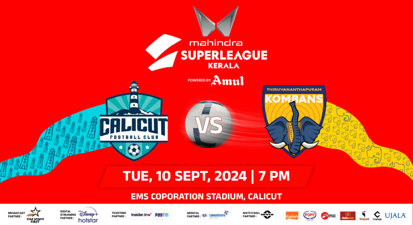 SLK 2024: Calicut FC vs Thiruvananthpuram Kombans