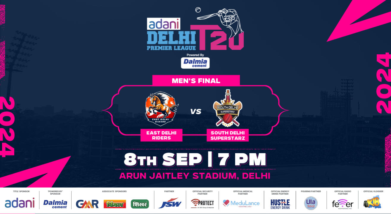 DPL T20: Mens Final: East Delhi Riders vs South Delhi Superstarz