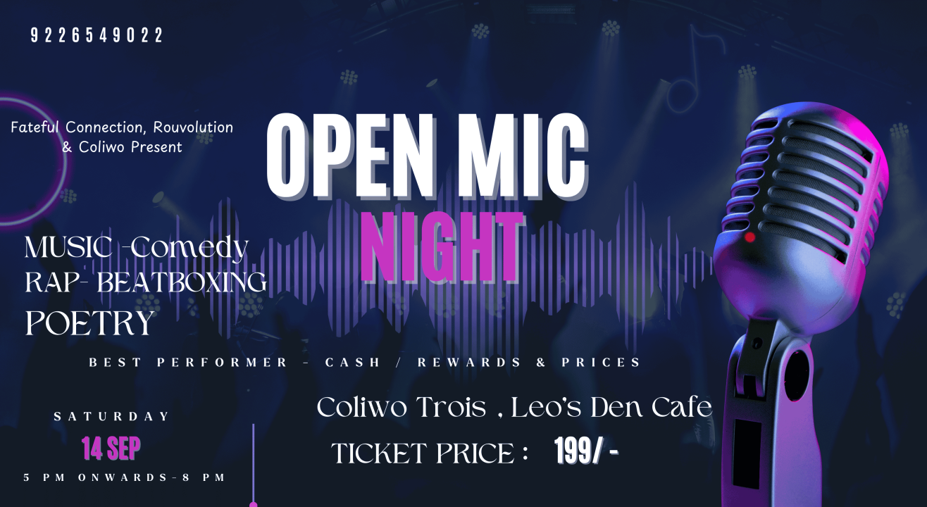 Coliwo OPEN MIC NIGHT